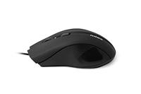 Muis Nilox MOUSB1002 Zwart 1600 dpi - thumbnail