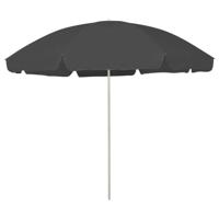 Strandparasol 300 cm antracietkleurig - thumbnail