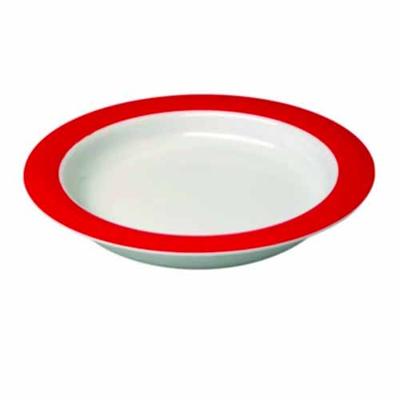 Bord klein wit/rood Bord klein wit/rood