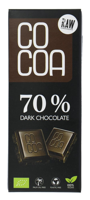 Cocoa 70% Dark Chocolate Reep - thumbnail