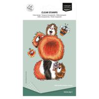 Vaessen Creative • clear stamps guinea pigs 2 6st. - thumbnail