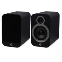 Q Acoustics: 3030i Boekenplank Speakers 2 stuks - Carbon Black - thumbnail