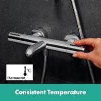 Hansgrohe Ecostat Element Opbouw badthermostaat, chroom - thumbnail