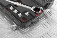 FACOM Ratelsleutelset + 9 ringen - thumbnail