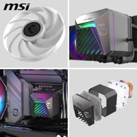 MSI MAG Coreliquid A15 240 Moederbord, Processor Alles-in-één vloeistofkoeler 12 cm Zwart 1 stuk(s) - thumbnail