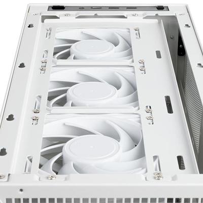 SilverStone sugo 17 mini tower behuizing (wit | 2x usb-a | 1x usb-c)