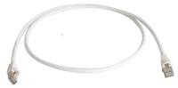TELEGÄRTNER patchkabel S/FTP, Cat.6A, LSOH, wit, 10 m - thumbnail