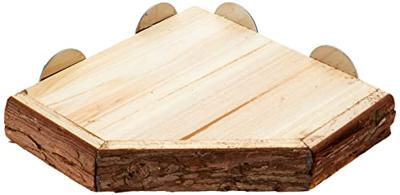 TRIXIE NATURAL LIVING AFDAK MET LIGPLAATS 17X17 CM 3 ST - thumbnail