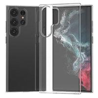 Lunso - Samsung Galaxy S23 Ultra - TPU Backcover hoes - Transparant - thumbnail