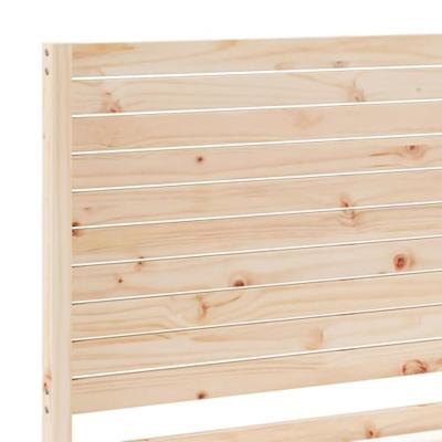 Bedframe extra lang zonder matras massief hout 140x220 cm