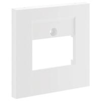 Hager Tehalit Centrale schijf TAE voor Accessoires voor elektroplintsysteem Wit 1 stuk(s) - thumbnail