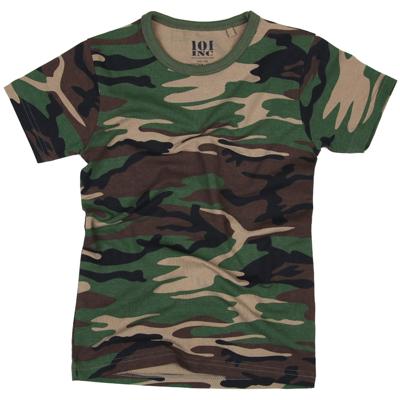 Kinder T-shirt camo
