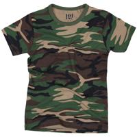 Kinder T-shirt camo - thumbnail