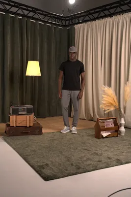 Cou7ure Essentials Reflection T-Shirt Heren Zwart - Maat M - Kleur: Zwart | Soccerfanshop Cou7ure Essentials Reflection T-Shirt Heren Zwart - Maat M - Kleur: Zwart | Soccerfanshop