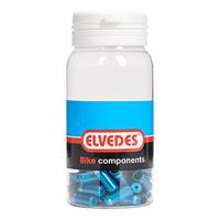 Elvedes kabelhoedje 4,2mm seal alu blauw (50st) - thumbnail