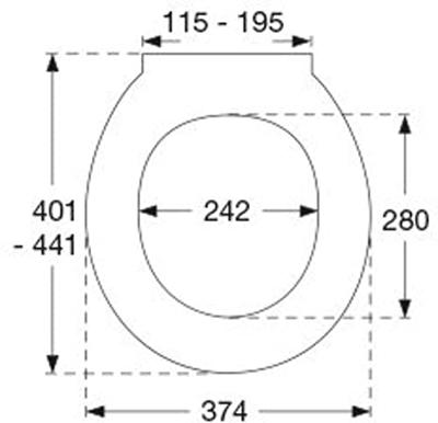 Pressalit 722 closetzitting softclose wit 722000-d74999 Pressalit 722 closetzitting softclose wit 722000-d74999