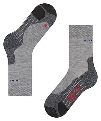 Falke TK2 Explore Melange Wandelsok Dames M.Grey Mel 37-38