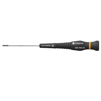 Bernstein Tools for Electronics Bernstein Werkzeugfabrik 4-623 Elektronica en fijnmechanica Kruiskop schroevendraaier PH 0 Koplengte: 60 mm