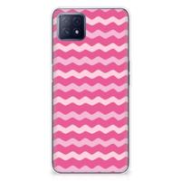 OPPO A53 5G | OPPO A73 5G | TPU bumper | Waves Pink - thumbnail