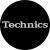 Technics Slipmat Set Black/Silver Logo - thumbnail