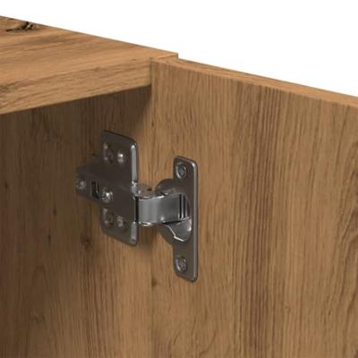 Tv-meubel 180x31,5x40 cm bewerkt hout artisanaal eikenkleurig