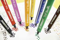 Stabilo trio scribbi - viltstift met meeverende punt - set 14 st. - thumbnail