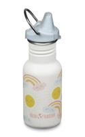 Klean Kanteen Kinder drinkfles met sippydop - rainbows - 355ml - thumbnail