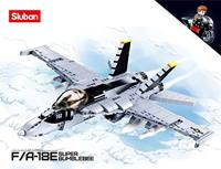 Sluban Modelbricks super bumblebee fighter (m38-b0928) - thumbnail