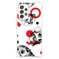 Extreme Case Samsung Galaxy A53 5G Skull Red - thumbnail