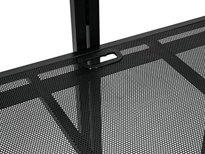 Omnitronic Large Mobile DJ Stand Mobiele DJ-tafel Aluminium, Textiel