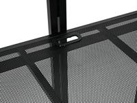 Omnitronic Large Mobile DJ Stand Mobiele DJ-tafel Aluminium, Textiel - thumbnail