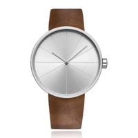 LGT JWLS Business Horloge - Bruin Lederen Band, Zilver Uurwerk - thumbnail