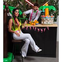 Tropische Opblaas Palmboom Basic (180cm) - thumbnail