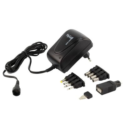 HyCell 1201-0008 Stekkernetvoeding, instelbaar 3 V/DC, 4.5 V/DC, 5 V/DC, 6 V/DC, 7.5 V/DC, 9 V/DC, 12 V/DC 1500 mA 18 W