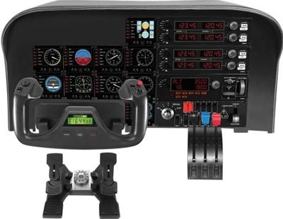 Logitech G saitek pro flight yoke gaming yoke (pc, mac)