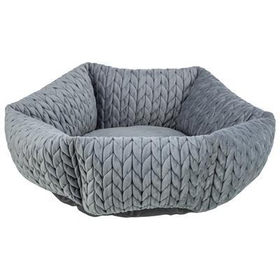 TRIXIE HONDENMAND LIVIA ROND GRIJS 50X50 CM