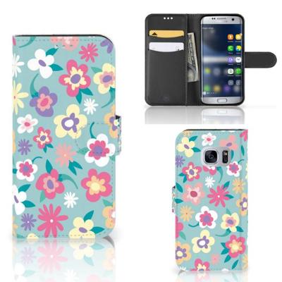 Samsung Galaxy S7 Hoesje Flower Power Samsung Galaxy S7 Hoesje Flower Power