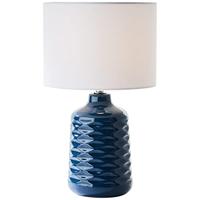 Brilliant TafellampIlysa blauw met wit - 94569/73 - thumbnail