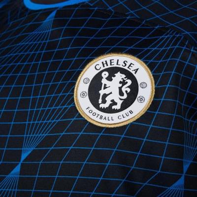 Chelsea Stadium Shirt Uit Junior 2023/2024 - Maat 164 - Kleur: GoudZwartBlauw | Soccerfanshop