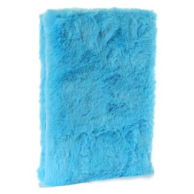 Puckator Notitieboek A5, gelinieerd, met pluche tape, inktvis - zoetdieren