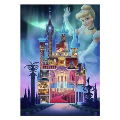 Ravensburger legpuzzel disney castles cinderella, 1000st.