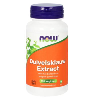 NOW Duivelsklauw Extract Capsules 100st