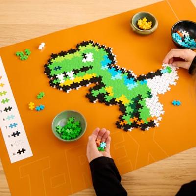 Plus-Plus puzzle by number t-rex: 250 stuks (4334)