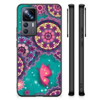 Xiaomi 12T | 12T Pro Leuk Telefoonhoesje Cirkels en Vlinders - thumbnail