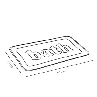 Memory Foam Badmat - TODAY - UTILITY - 40 x 60 cm - Groen