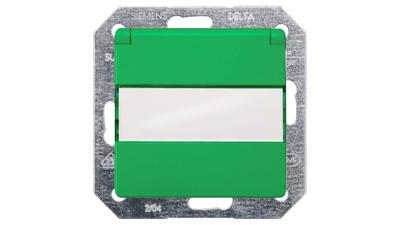 Siemens 5UB1913 Wandcontactdoos met randaarde Delta Groen Schakelmateriaal 1 stuk(s)