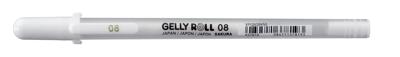 Gelschrijver sakura gelly roll classic 08 wit