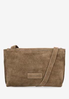Shabbies Festival crossbody 2009 dark taupe taupe maat 1