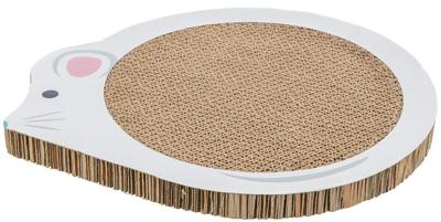 TRIXIE JUNIOR KRABMAT MUIS MET CATNIP WIT 35X29,5X2,5 CM TRIXIE JUNIOR KRABMAT MUIS MET CATNIP WIT 35X29,5X2,5 CM