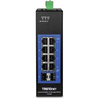 TRENDnet TI-G102i DIN-Rail Switch 10-poorts Industriële Gigabit L2 - thumbnail